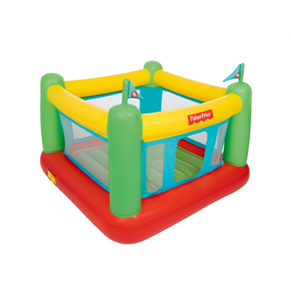 Fisher-Price Bouncesational Bounce House with Built-in Pump Via Walmart