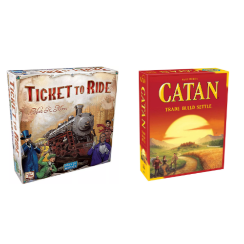 Ticket To Ride Or Catan Board Game Via Amazon