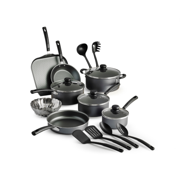 18 Piece Non-stick Cookware Set Via Walmart