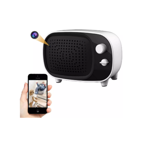 Wireless Hidden Camera Bluetooth Speaker Via Amazon
