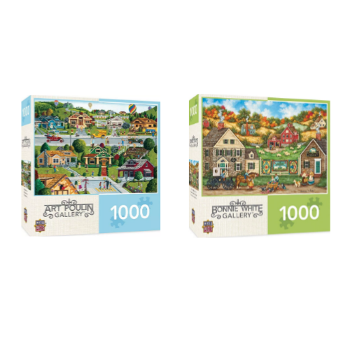 MasterPieces Hometown Gallery Jigsaw 1,000 Pcs Puzzles Via Amazon