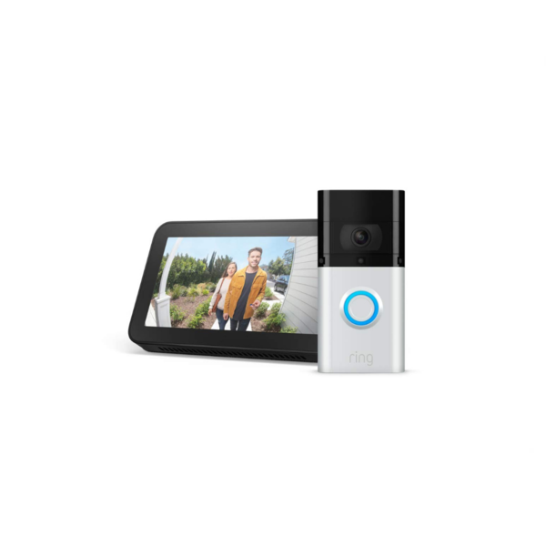 Ring Video Doorbell 3 + Echo Show 5 Via Amazon