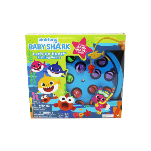 Pinkfong Baby Shark Let's Go Hunt Musical Fishing Game Via Amazon