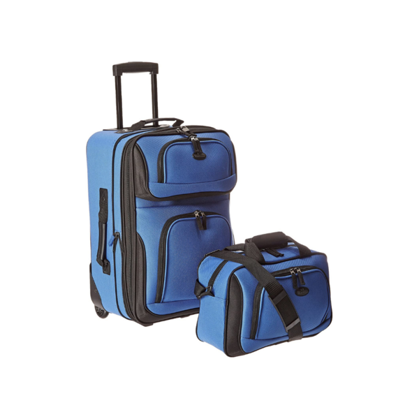 2 Piece Expandable Carry-On Luggage Set Via Amazon