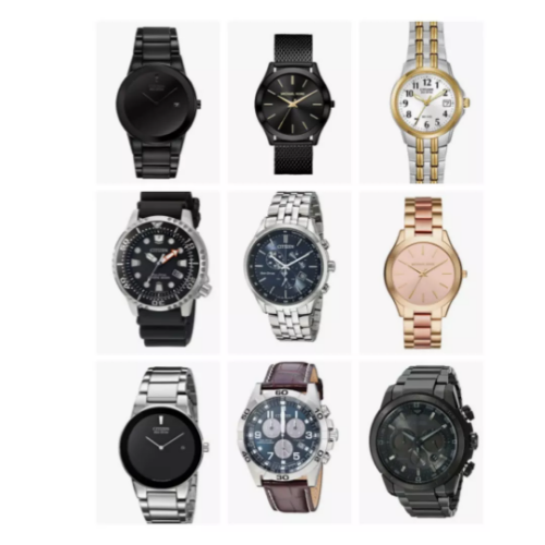 Up to 60% off Select Watches from Citizen, Bulova, Anne Klein, and more Via Amazon