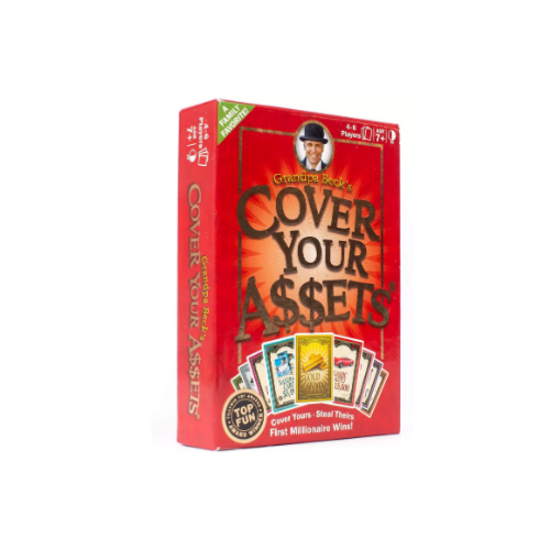 Cover Your Assets Card Game Via Amazon
