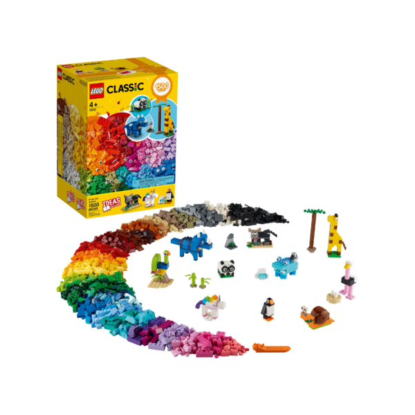 LEGO Classic Bricks and Animals (1,500 Pieces) Via Walmart