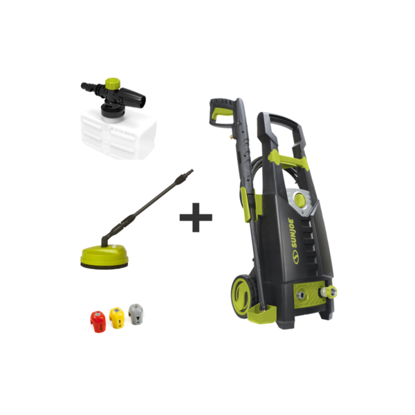 Sun Joe 2000 PSI Electric Pressure Washer With Attachments Via Walmart