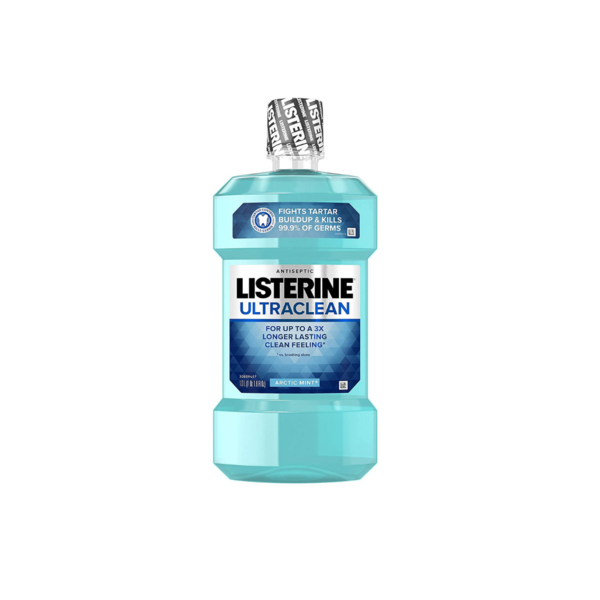 6 Bottles Of Listerine Ultraclean Cool Mint Mouthwash via Amazon