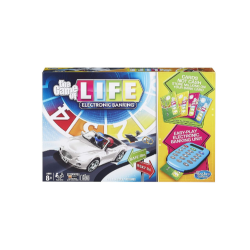Hasbro Gaming The Game of Life Electronic Banking Via Amazon