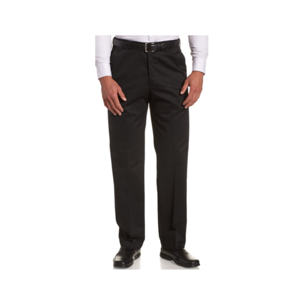 Haggar Men’s Hidden Expandable Waist No Iron Plain Front Pants Via Amazon