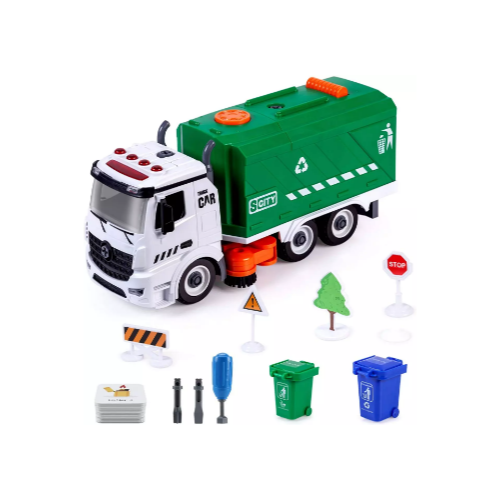 Garbage Street Sweeper Trucks Toy Via Amazon