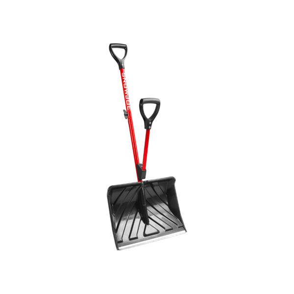 Snow Joe Shovelution Strain-Reducing Snow Shovel Via Amazon