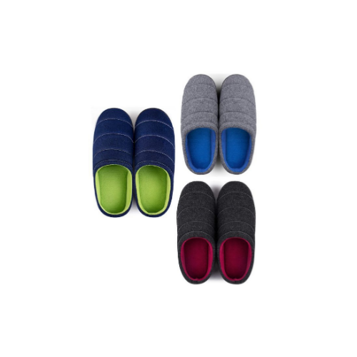 Mens Memory Foam House Slippers Via Amazon