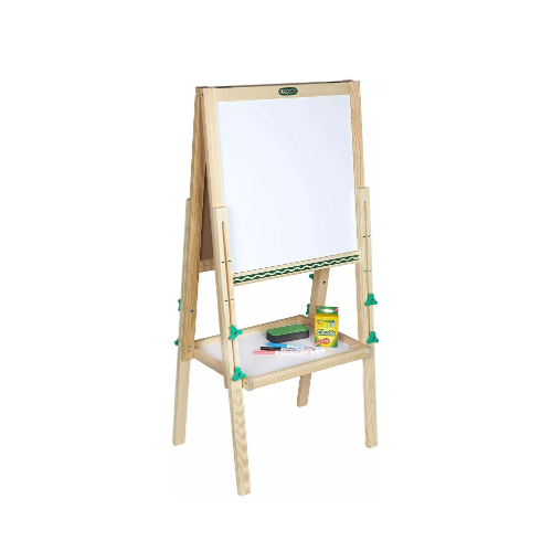 Crayola Kids Mini Wooden Art Easel & Supplies Via Amazon