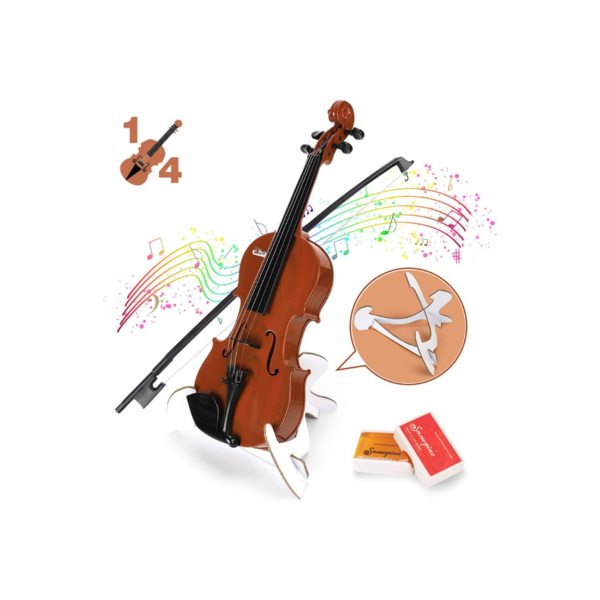 Kids Violin With Free Rosin, Chin Rest And Strings Via Amazon