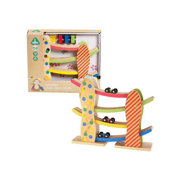 Early Learning Centre Wooden Click Clack Track Via Amazon