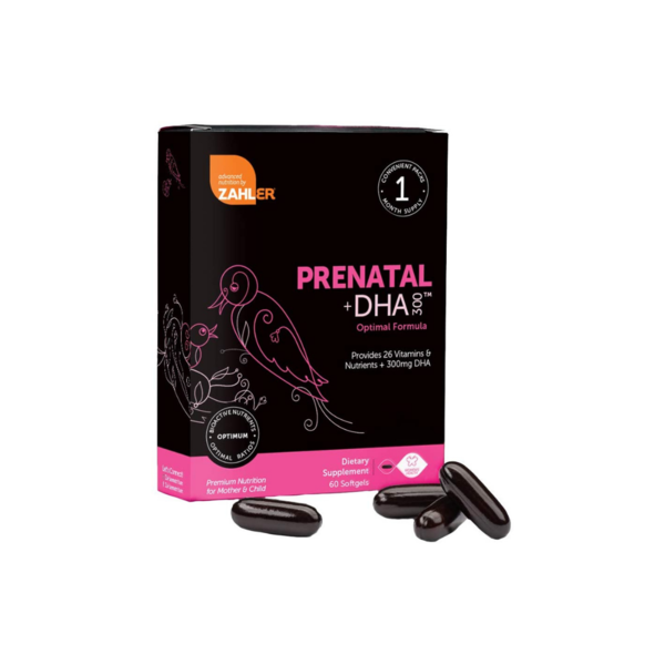 Zahler Advanced And Premium Prenatal +DHA Via Amazon