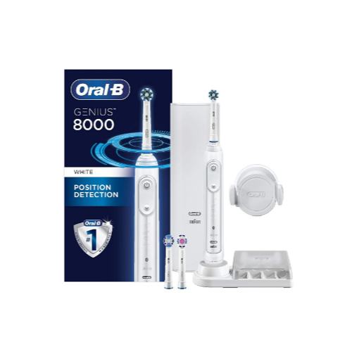 Oral-B Rechargeable Electric Toothbrush with Bluetooth Connectivity Via Amazon