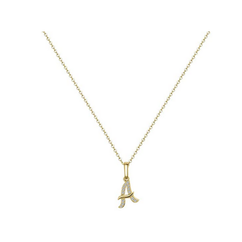 Initial Necklace for Women (All A B C's) Via Amazon