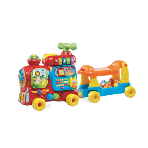 VTech, Sit-to-Stand Ultimate Alphabet Train, Ride-On Train Toy Via Walmart