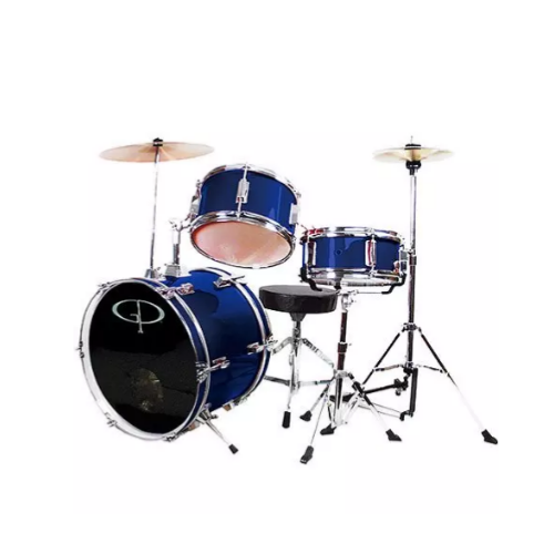 Learn to Play GP Percussion 3 Piece Junior Drum Set Via Walmart