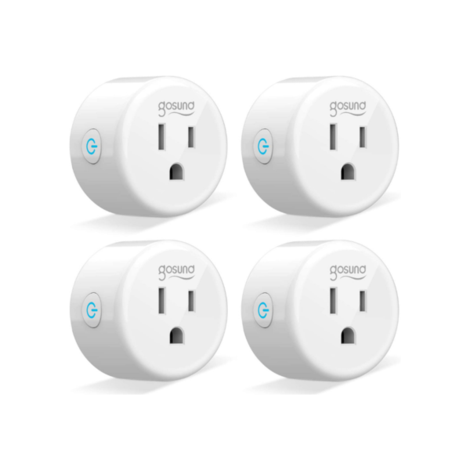 4 Smart Plug Gosund Smart WiFi Outlets Via Amazon
