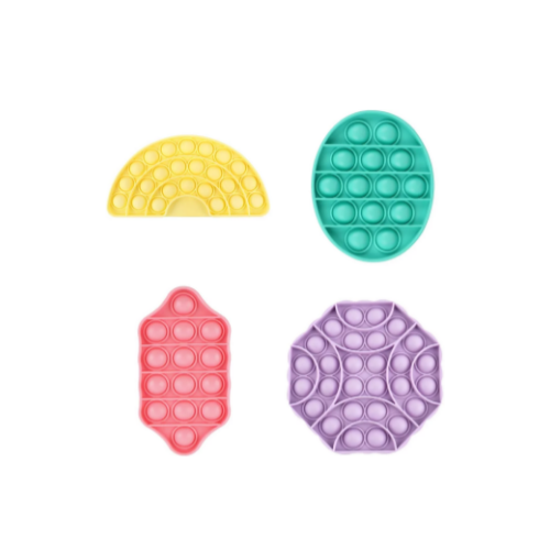 4 Pcs Push Pop Fidget Toys Via Amazon