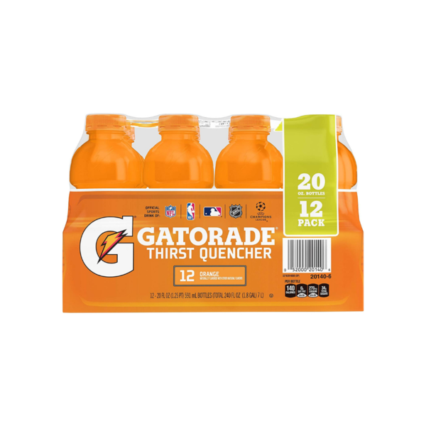 12 Bottles Of Gatorade (4 Flavors) Via Amazon