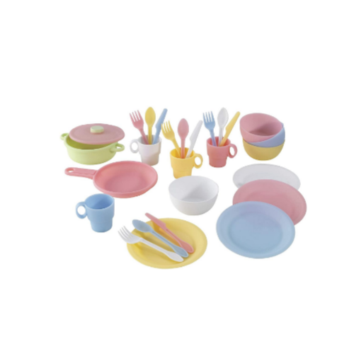 KidKraft 27-Piece Pastel Cookware Set