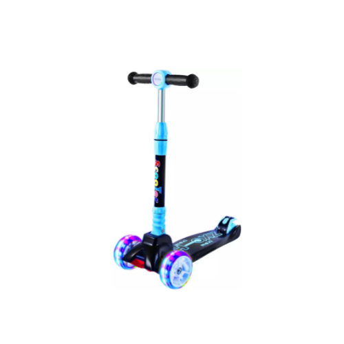 Kid’s 3 Wheel Scooter with 4 Light-Up Wheels (3 colors) Via Amazon