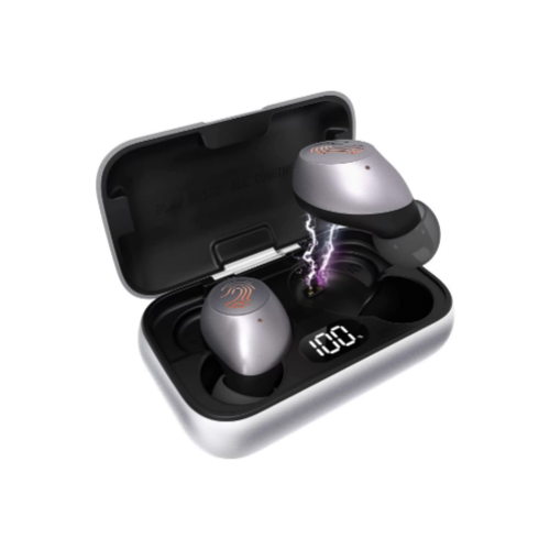 HeaTal Bluetooth 5.0 True Wireless Earbuds with Charging Case Via Amazon