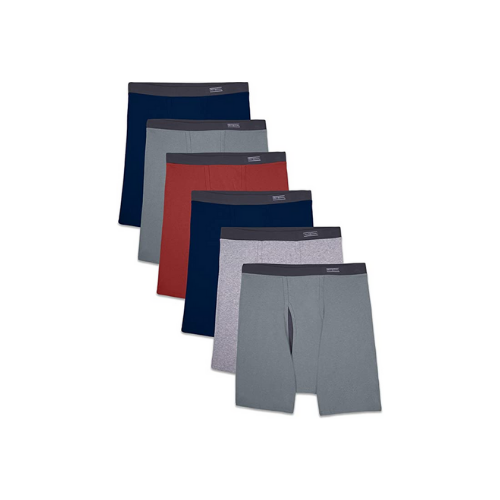 5 Fruit of the Loom Men's Coolzone Boxer Briefs via Amazon