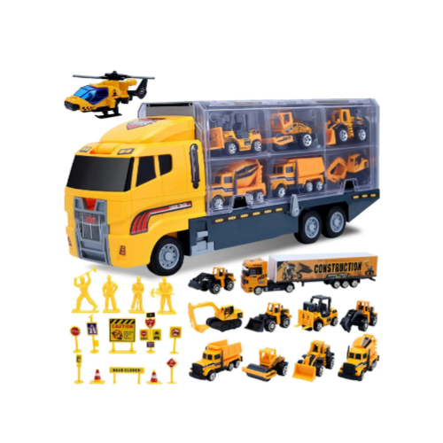 25 Pcs Engineering Die-cast Construction Car Via Amazon