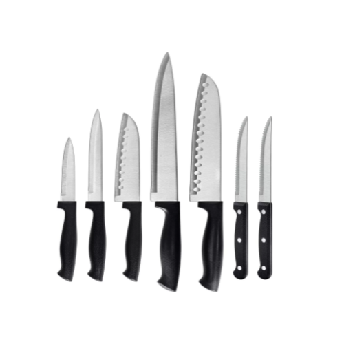 7 Piece Kitchen Chef Knife Set Dishwasher Safe Via Amazon