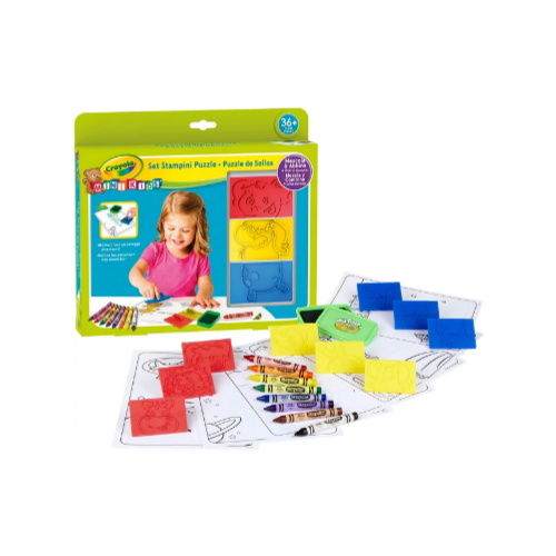 Crayola My First Animal Stamper Set, Coloring & Learning Via Amazon