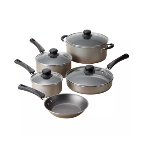 Tramontina 9-Piece Non-Stick Cookware Set (2 Colors) Via Walmart