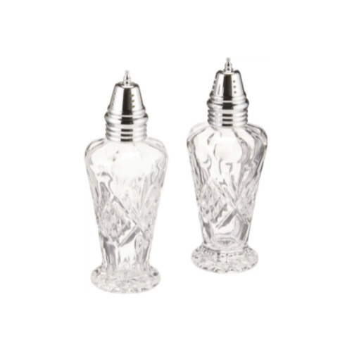 Godinger Crystal Dublin Salt and Pepper Set Via Amazon