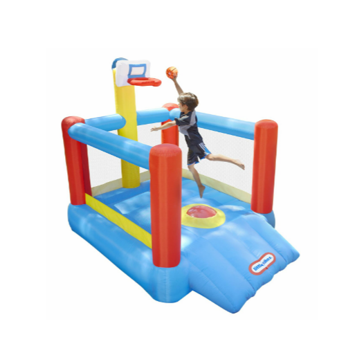 Little Tikes Super-Slam 'n Dunk Inflatable Bouncer Via Walmart