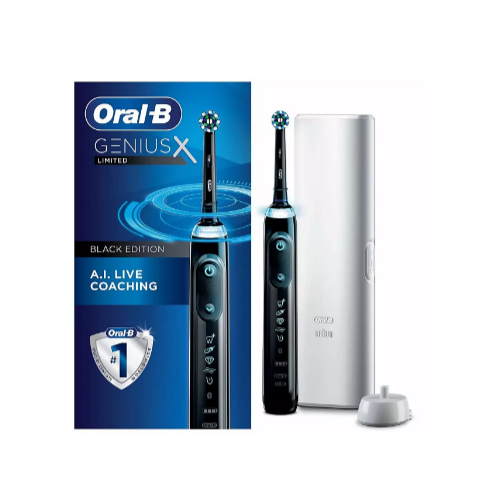 Oral-B Genius X Limited, Electric Toothbrush with Artificial Intelligence Via Amazon