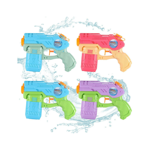 4 Pack Water Guns for Kids via Amazon