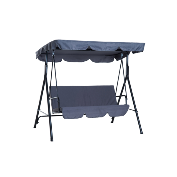 3-Person Porch Lawn Swing with Canopy (4 Colors) Via Walmart