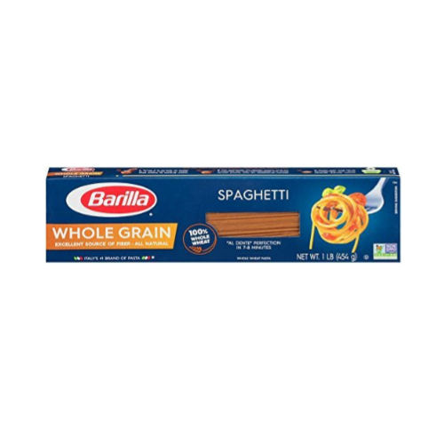 Barilla Whole Grain Pasta, Spaghetti, 16 Ounce (Pack of 20) Via Amazon
