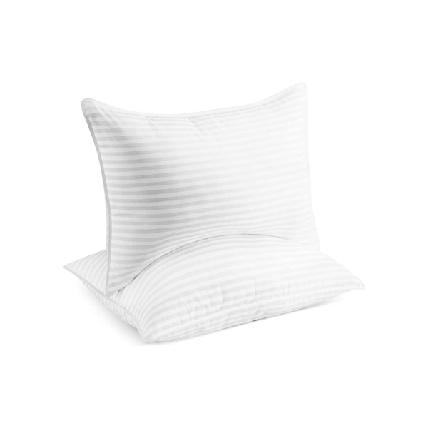 Set Of 2 Beckham Hotel Collection Bed Pillows Via Amazon