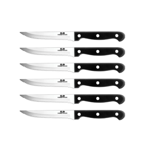 6-piece Steak Knife Set Via Amazon