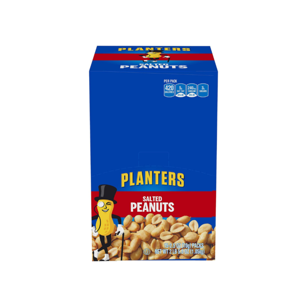 15 Single Serve Planters Salted Peanuts Bags
Via Amazon