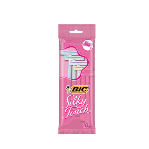 12 Packs of BIC Silky Touch Women’s Twin Blade Disposable Razors (120 Razors Total) Via Amazon