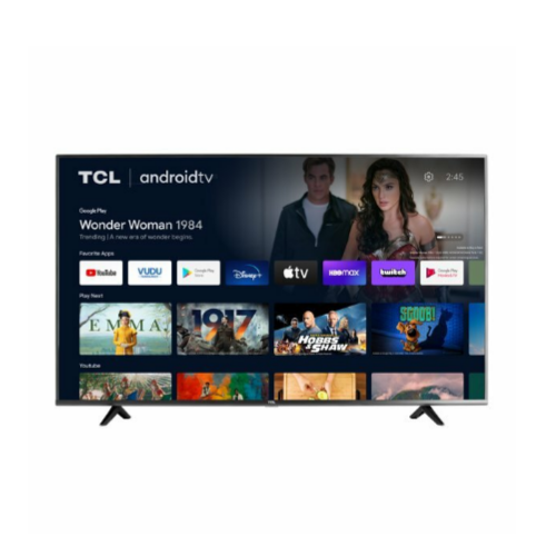 TCL 55" Class 4-Series 4K UHD HDR Smart Android TV Via Walmart