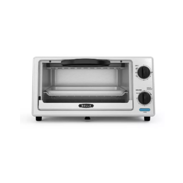 Bella 4-Slice Stainless Steel Toaster Oven