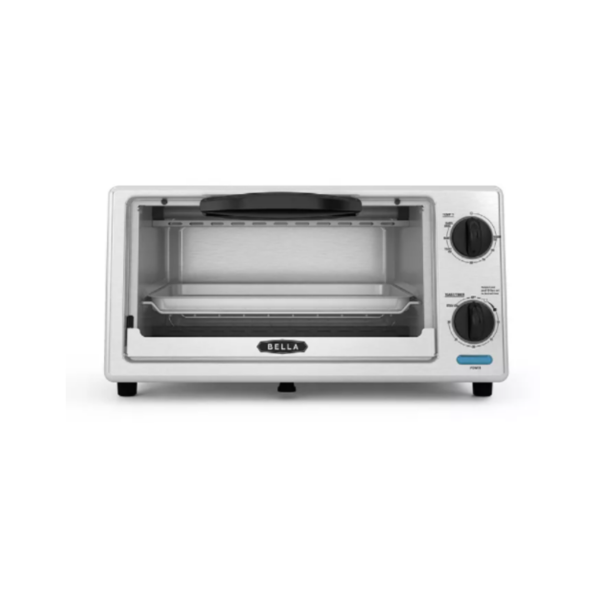 Bella 4-Slice Stainless Steel Toaster Oven Via Macy's